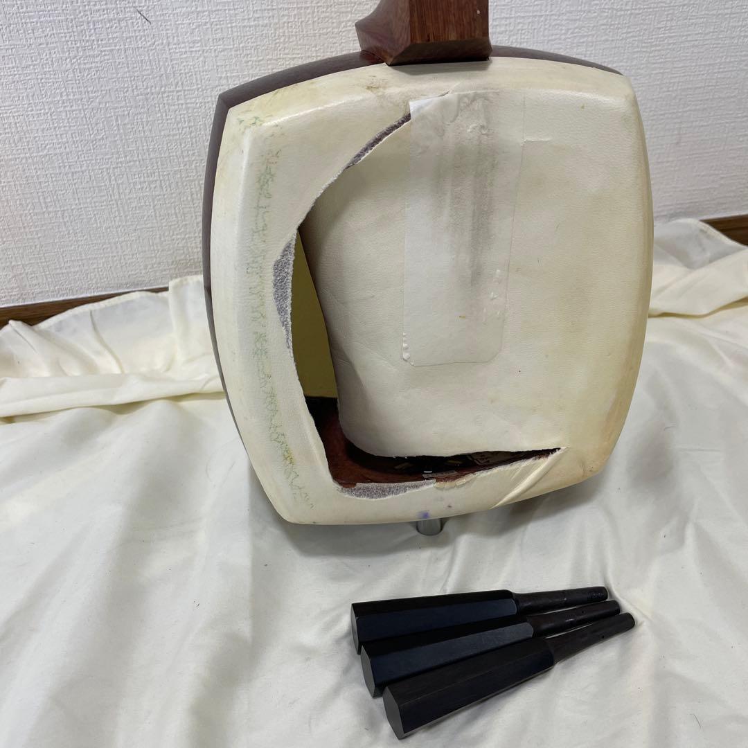 高級 津軽三味線 和楽器 弦楽器 東さわり 民族楽器 Amazon | 初心者向け 東さわり付き 津軽三味線 ST2 8点セット 日本和