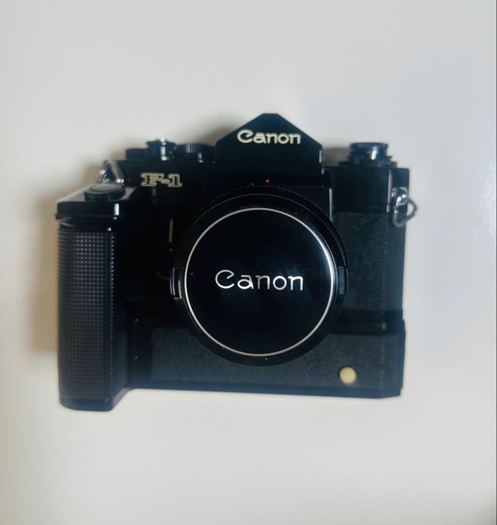 【美品】Canon F-1 フィルム一眼レフカメラ4点セット 美品】Canon F-1 フィルム一眼レフカメラ4点セット 美品】Canon F-1
