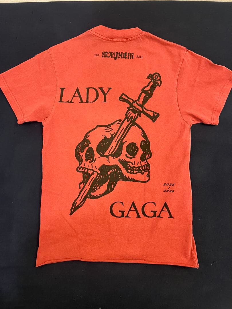 LADY GAGA MAYHEM スカル Tシャツ - メルカリ