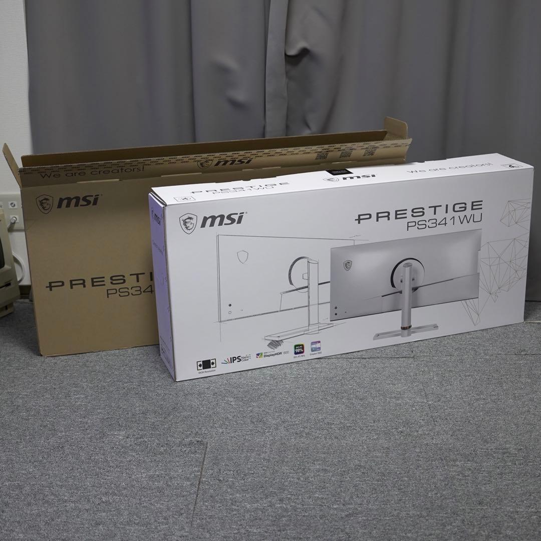 【希少】MSI Prestige PS341WU 34インチ 5K2K MSI Prestige PS341WU [34インチ] 価格比較 - 価格.com