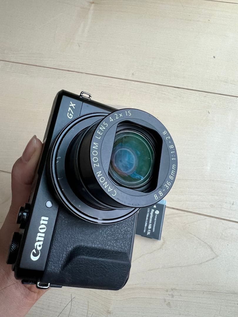 【ジャンク (撮影可能)】Canon Powershot G7X markII