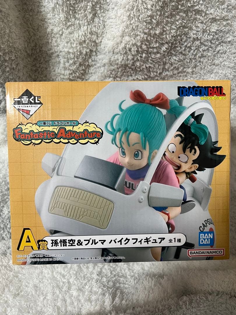 一番くじ ドラゴンボール A賞 孫悟空 & ブルマ バイクフィギュア 一番くじ ドラゴンボール Fantastic Adventure A賞 孫悟空＆ブルマ