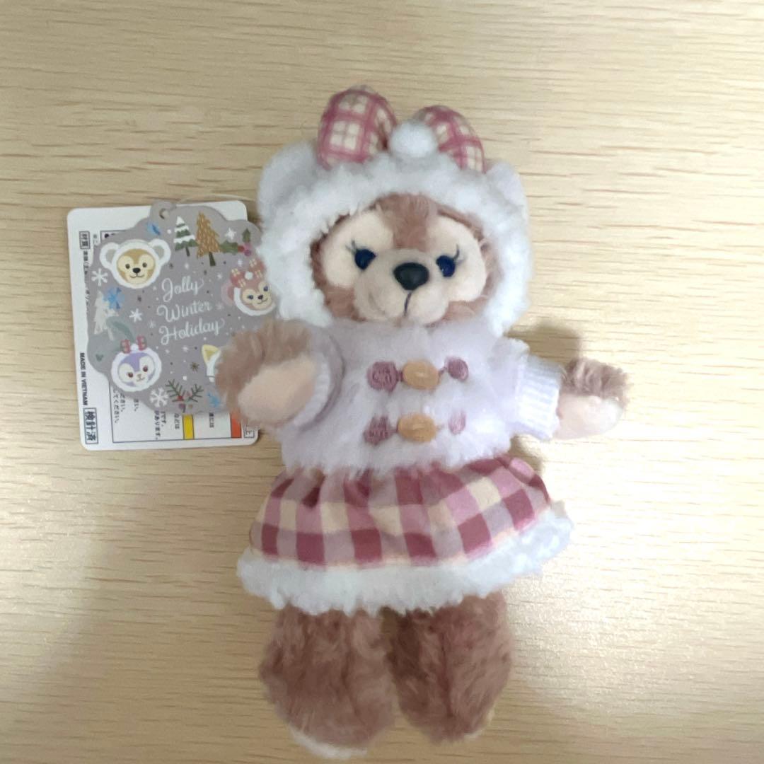 タグ付き ウィンターホリデーぬいぐるみバッジ シェリーメイ