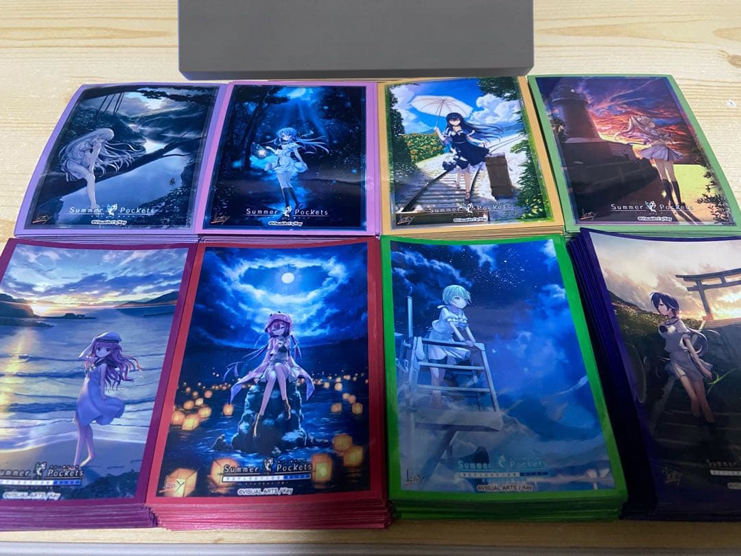 summer pockets ヴァイスシュヴァルツ スリーブまとめ売り ブースターパック Summer Pockets REFLECTION BLUE ｜ ヴァイス