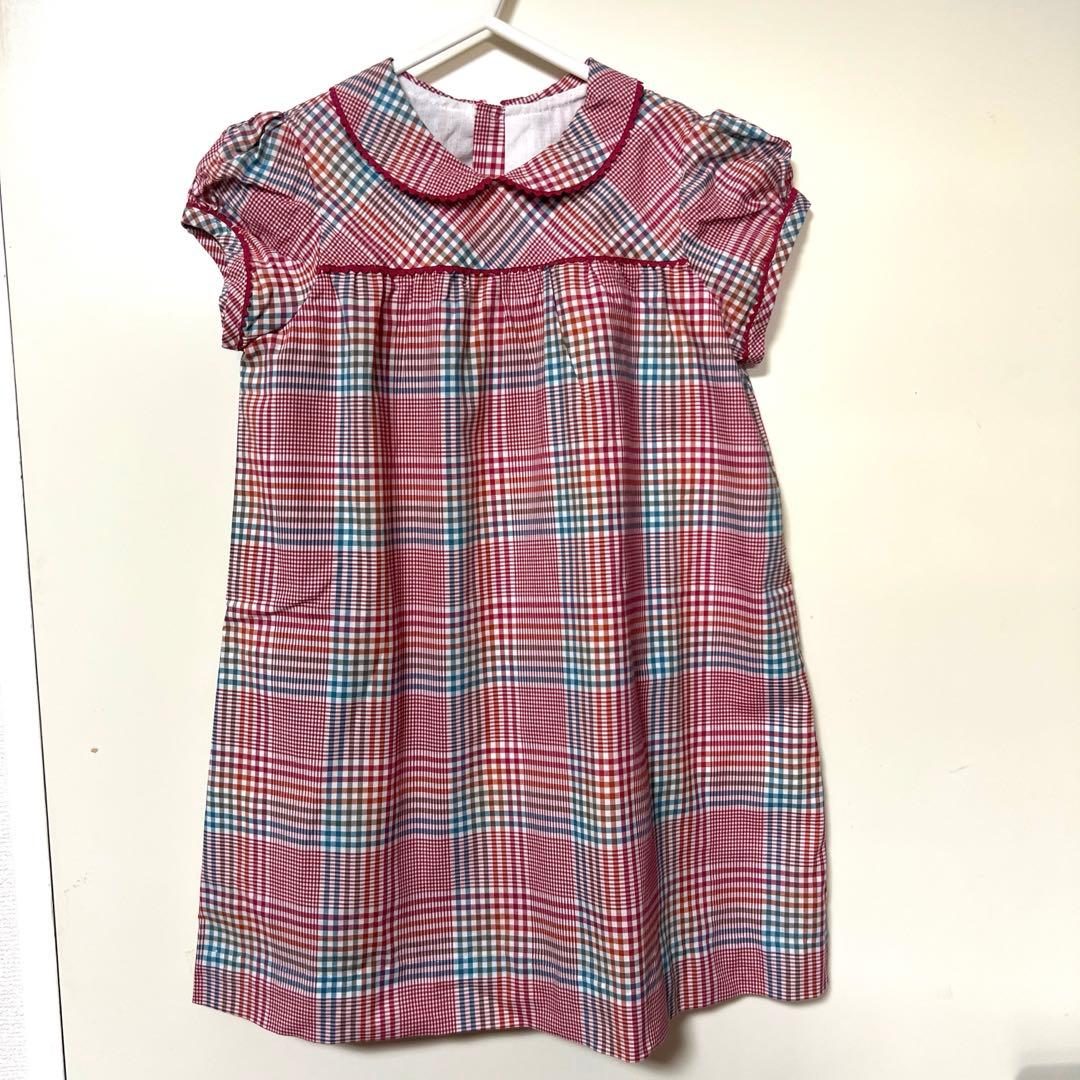 amaia kids 100cm 4a 半袖 ワンピース - メルカリ