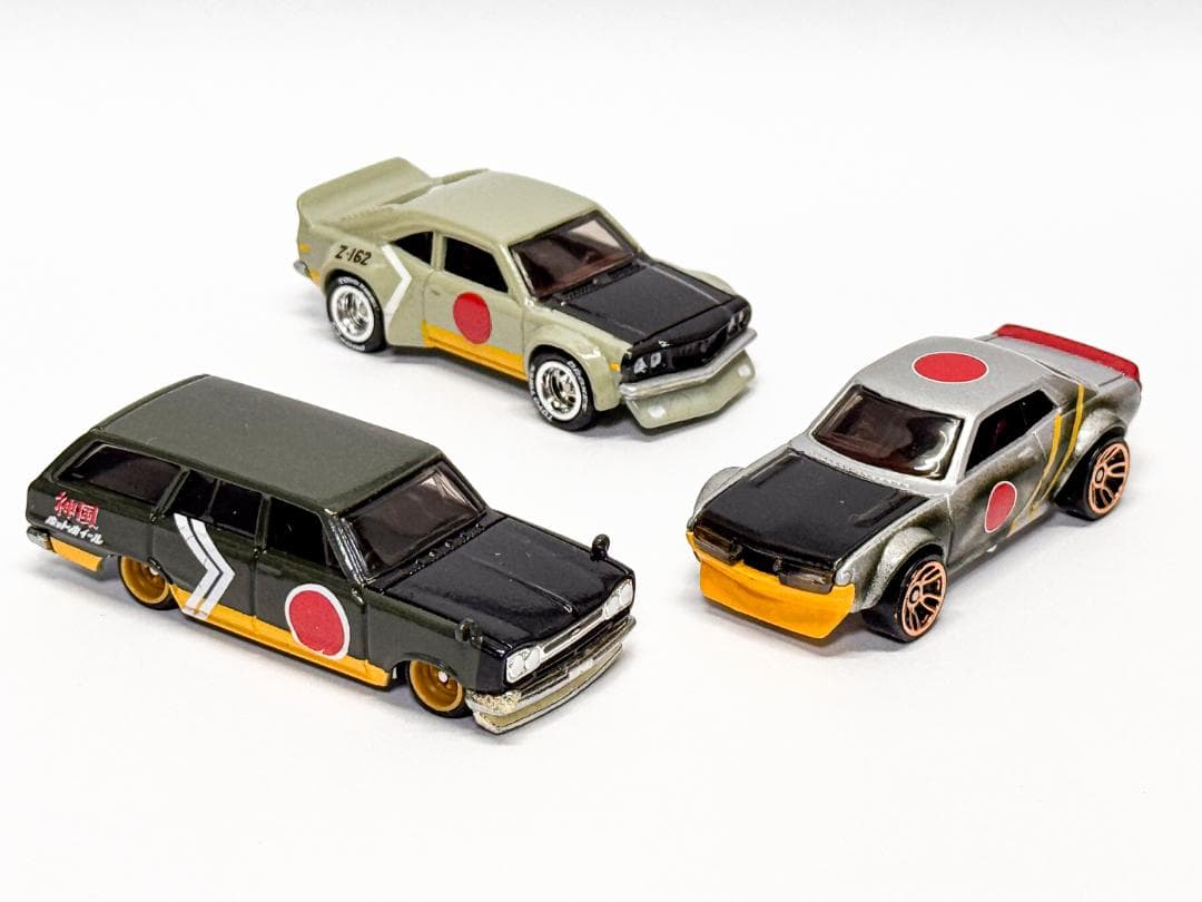 ホットウィール ★ジャパニーズかーカルチャー ★CUSTOM★ カスタムメイド ホットウィール日本車好きに嬉しいセット『ジャパニーズ カー