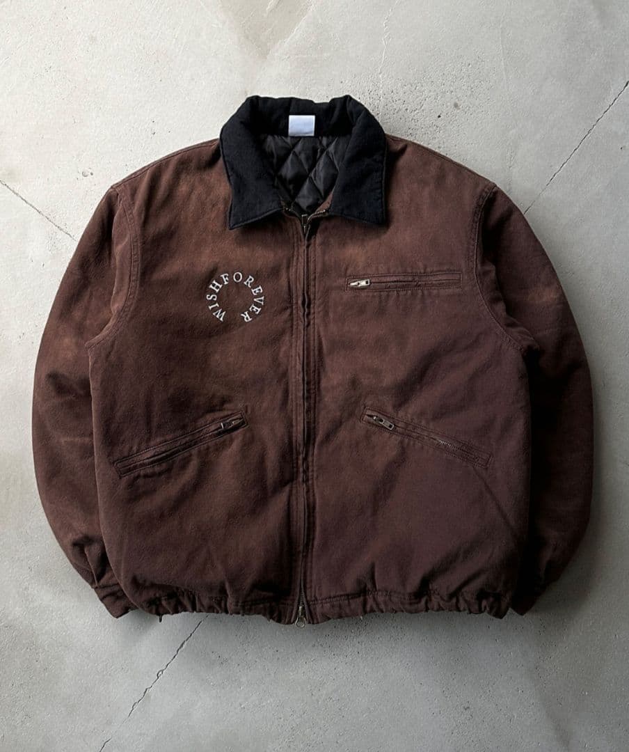 wish for everドローコードビンテージライクショートダックジャケット 5color × 3size 】DRAW CODE VINTAGE LIKE SHORT DAC JACKET/ドロー