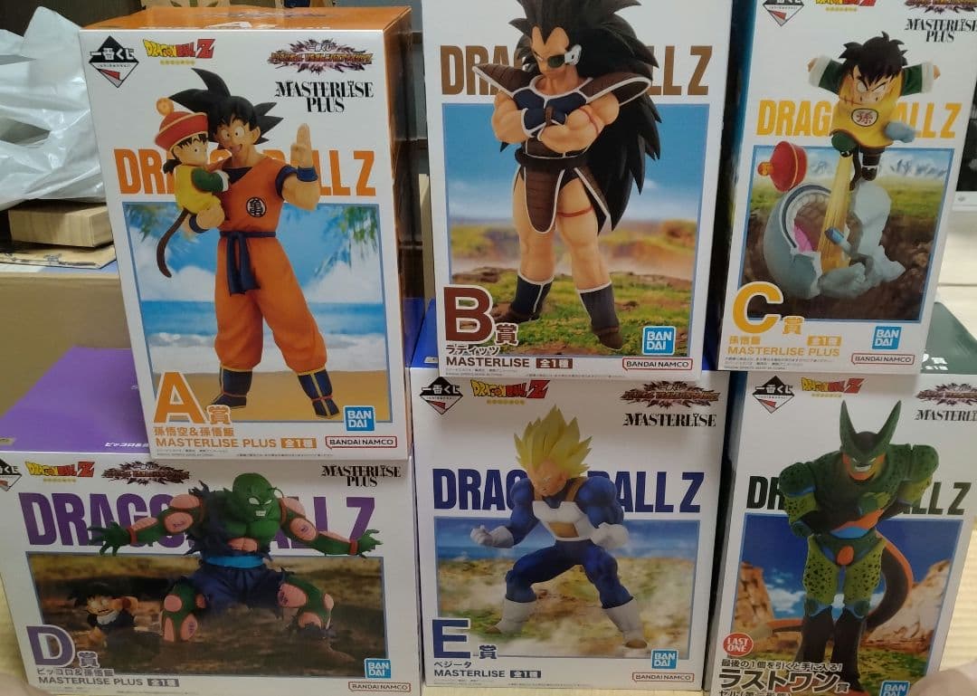 ドラゴンボール一番くじ C賞×2、D賞、E賞 セット