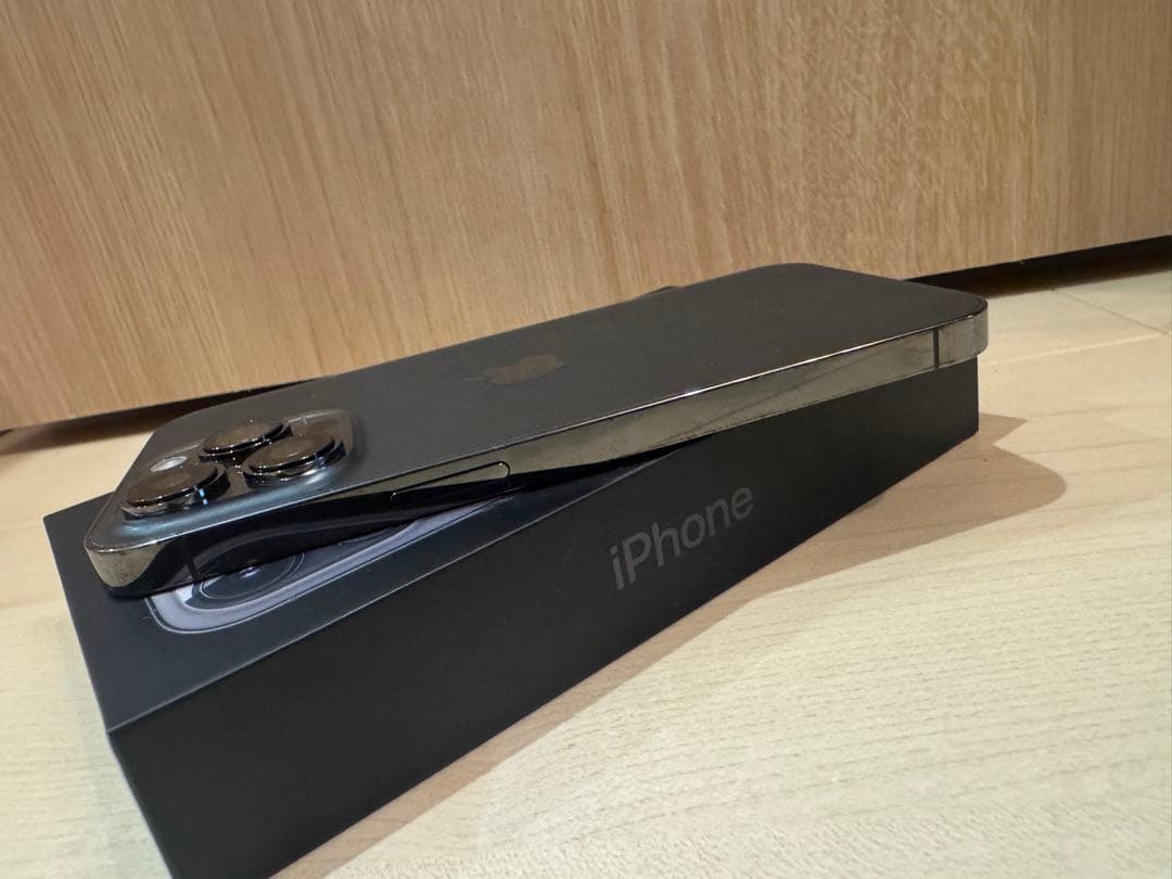 【美品】 iPhone 13 Pro グラファイト256GB 未使用付属品あり