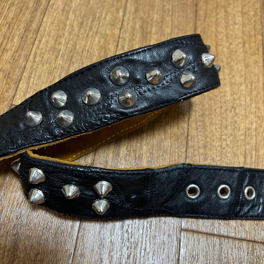 golden age シドベルト 激レア ツギハギ 鋲ベルト スタッズ 666 - メルカリ
