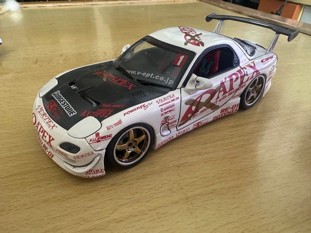 D1GP APEX RX-7 FD3S 2002年仕様 今村陽一 ジャンク D1GP APEX RX-7 FD3S 2002年仕様 今村陽一 ジャンク