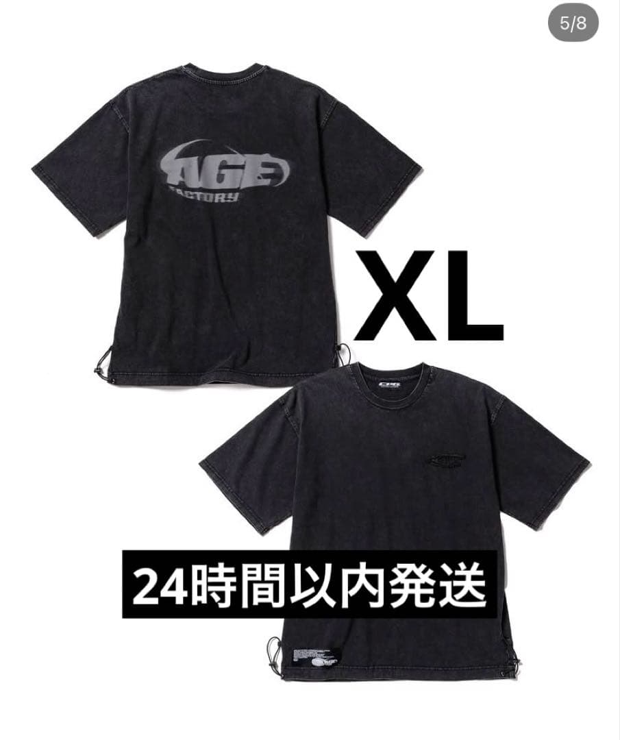 【新品未開封】Age Factory × CPGコラボ Tシャツ 黒 XL 新品未開封】Age Factory × CPGコラボ Tシャツ 黒 XL paledusk ENTH