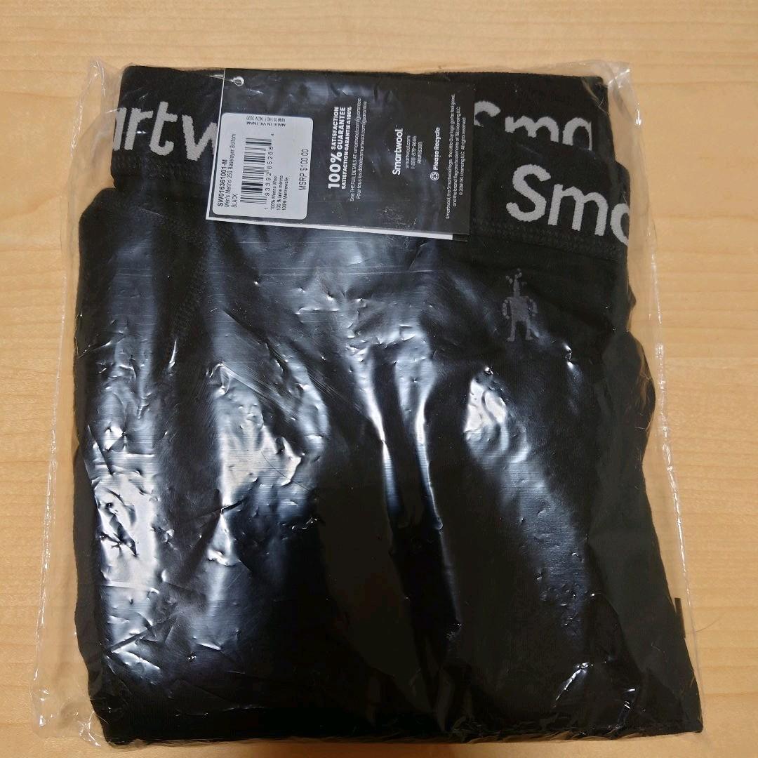 スマートウール メリノ250ベースレイヤーボトム ブラック Mサイズ smartwool “メリノ250ベースレイヤークルー” | PORTAL(ポータル)