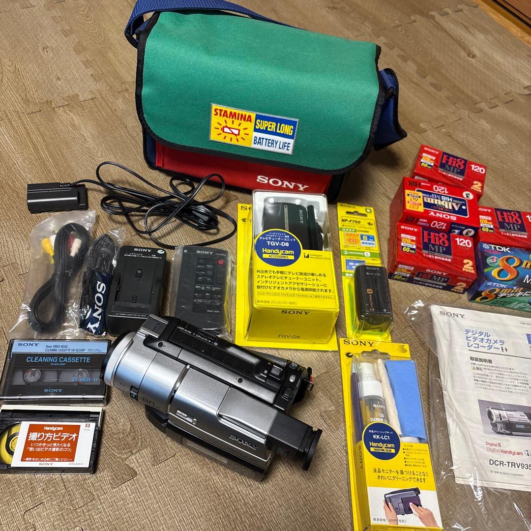 SONY デジタルビデオカメラレコーダー　DCR-TRV935K 8mmテープ SONY デジタルビデオカメラレコーダー DCR-TRV935K 8mmテープ SONY