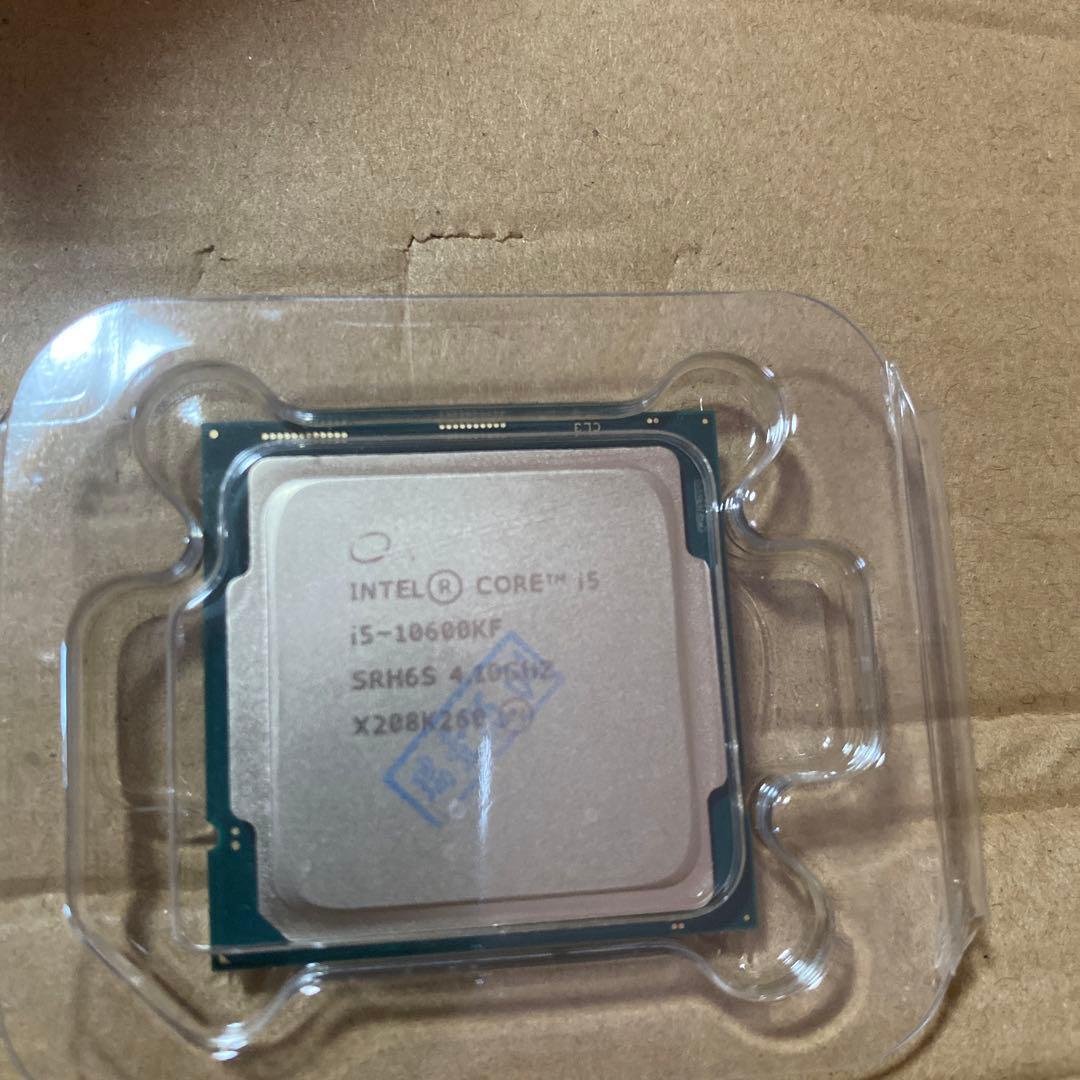 新品　Intel i5-10600KF CPU プラスチックパッケージ 新品 Intel i5-10600KF CPU プラスチックパッケージ 新品 Intel i5