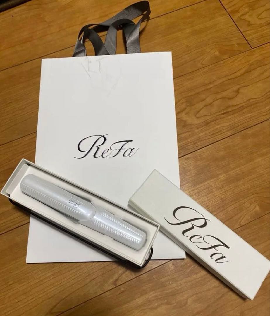 【ReFa】コードレスストレートヘアアイロン ホワイト これがReFaリファコードレスヘアアイロン(リファビューテック