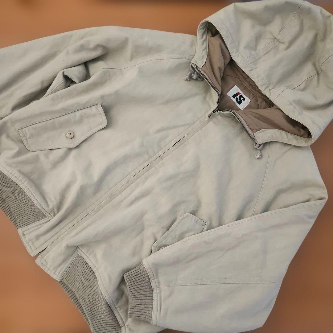 ISSEY MIYAKE　イッセイミヤケ　中綿フードジャンパー　８０年代　旧タグ 中古・古着通販】ISSEY MIYAKE (イッセイミヤケ) 中綿ナイロン