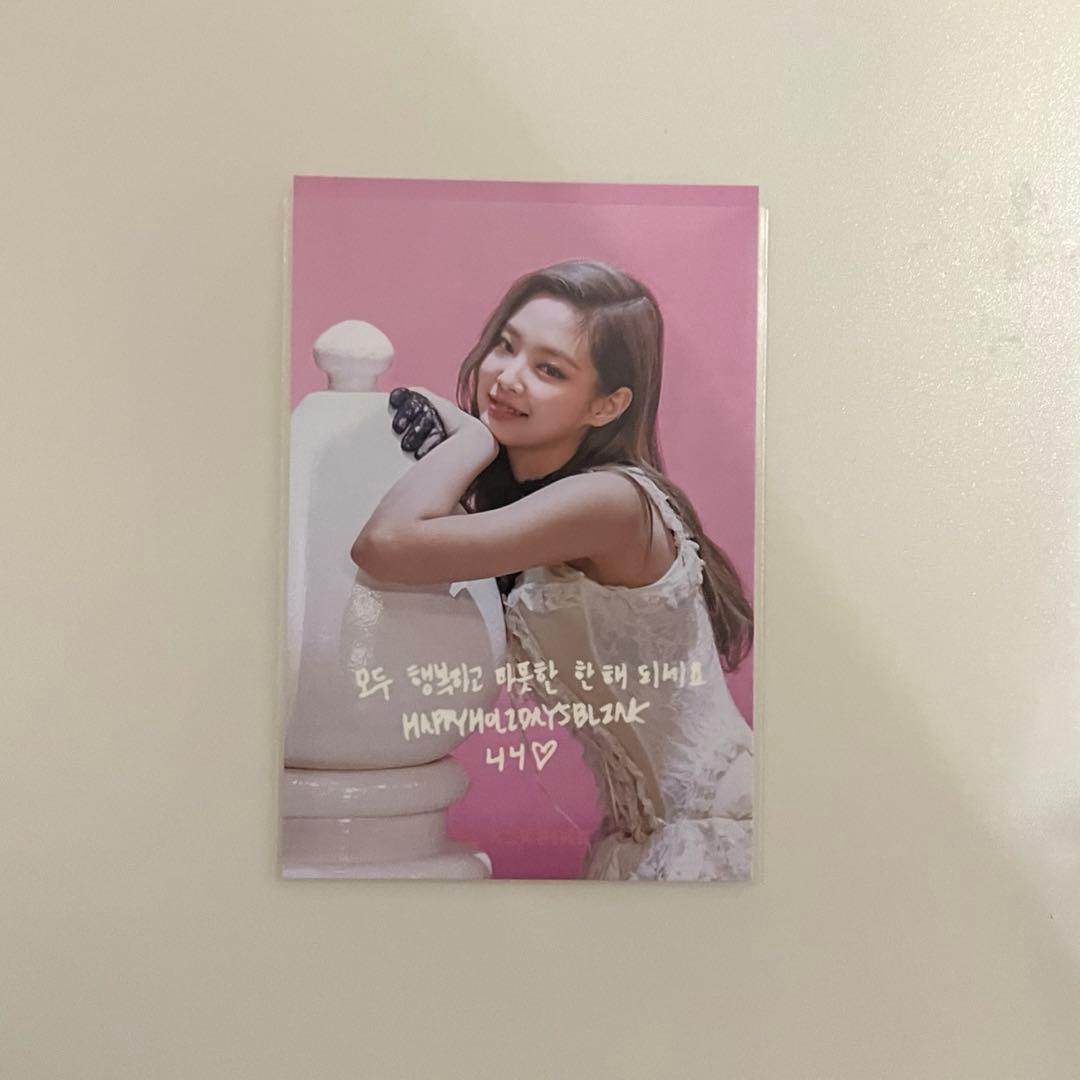 BLACKPINK winter collection トレカ ジェニ