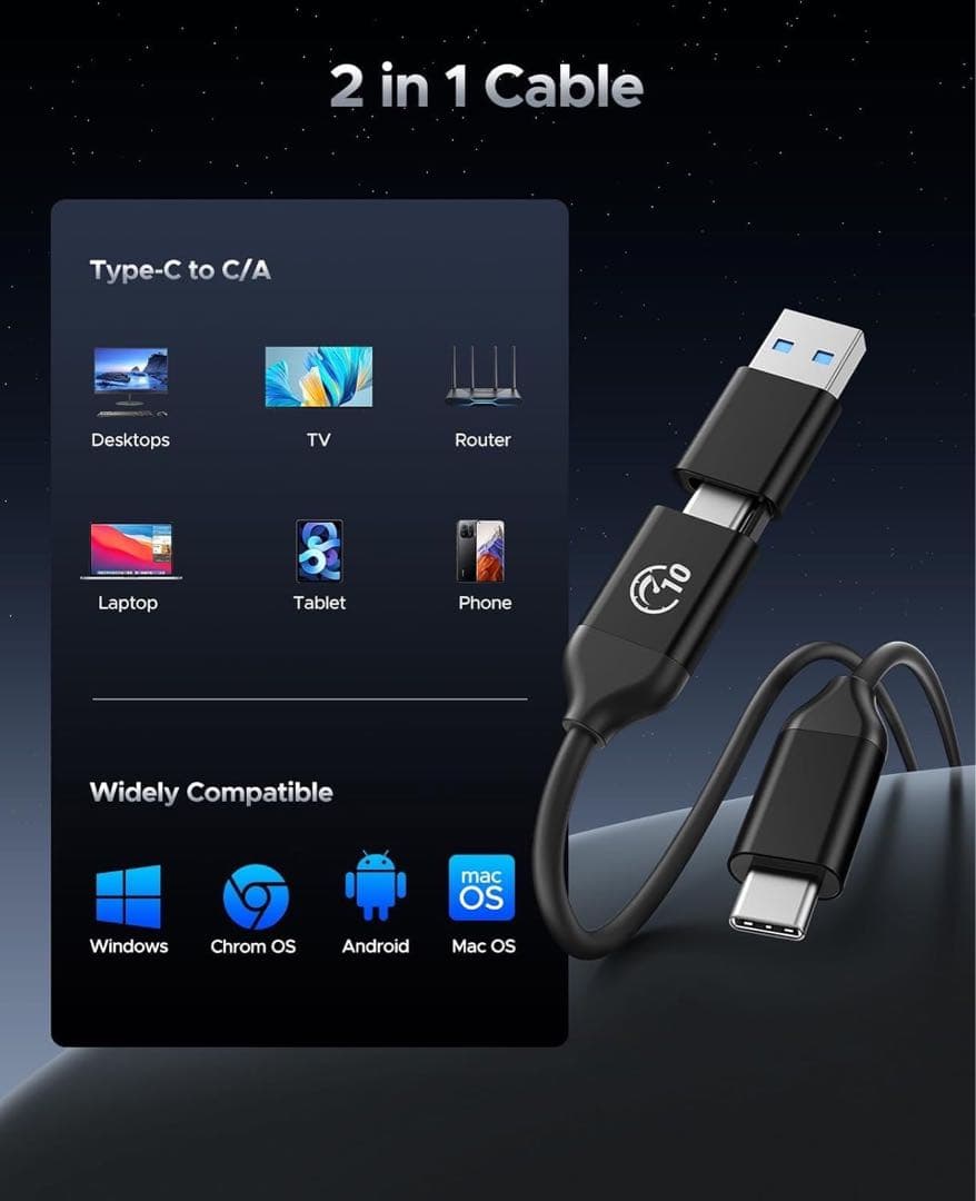 LCCL様専用 ORICO ポータブルSSD シルバー 2TB - メルカリ