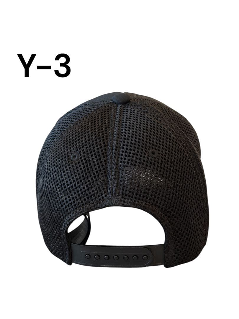 Y-3 ブラック キャップ メッシュバック - メルカリ