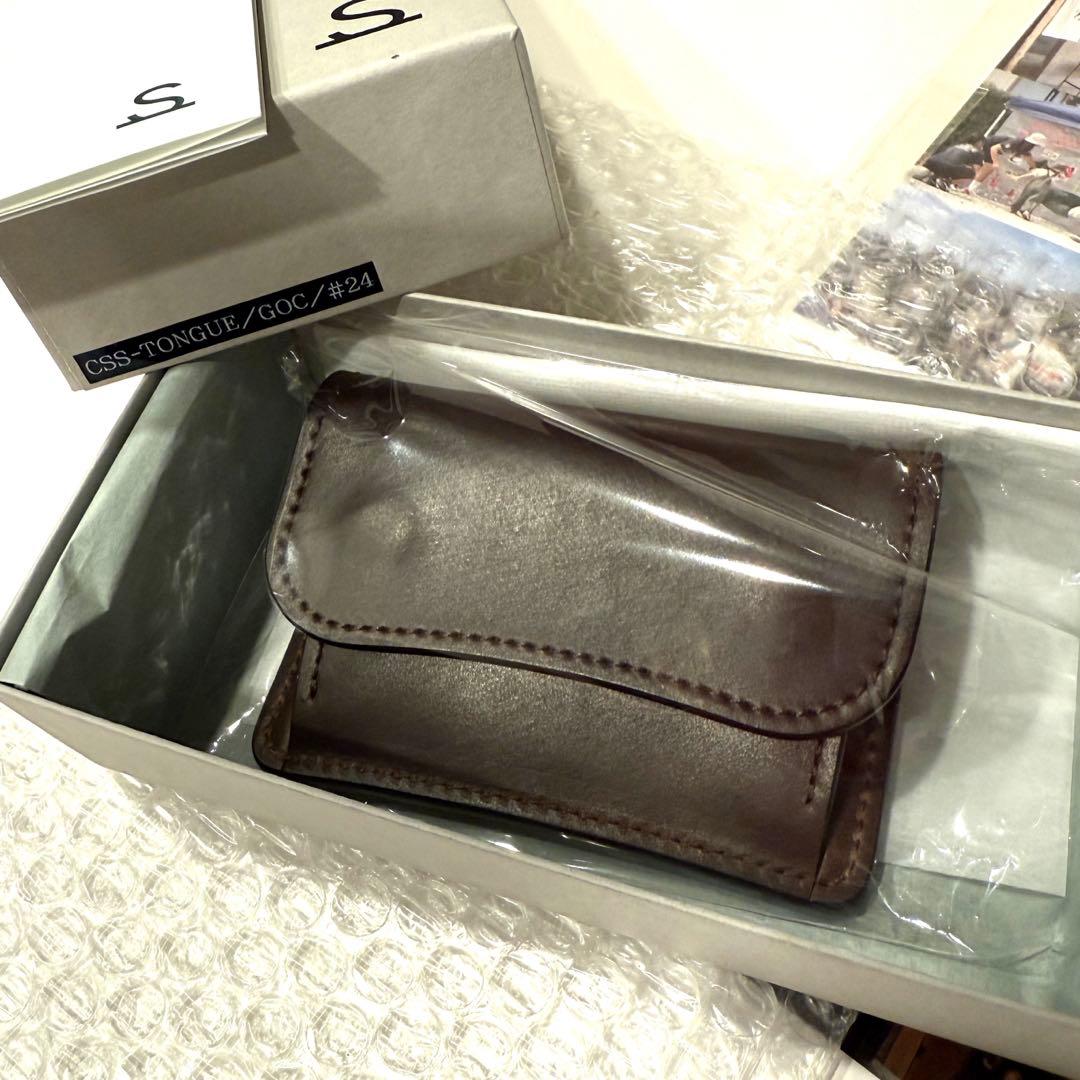 小物 WILDSWANS GUIDI FULL CORDOVAN TONGUE トスカーナからやってきたコードバンで製作したWILDSWANSの革小物