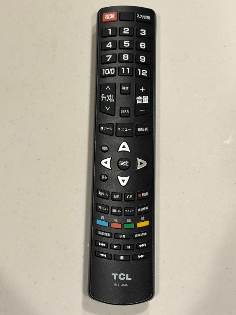 TCL 4K 43型液晶テレビ 43K600U(画面に引っ掻き傷あり)