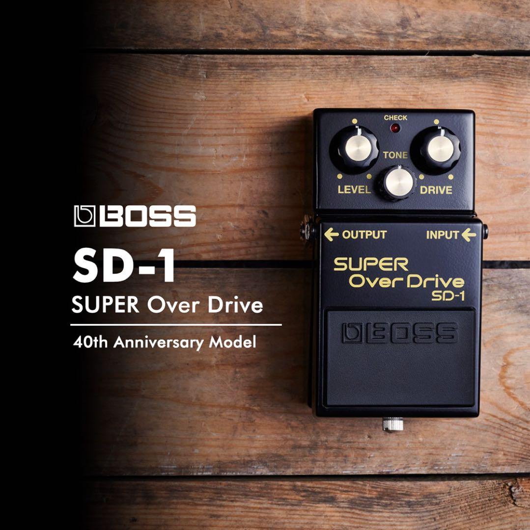 ギター SD-1-4A SUPER OverDrive 40th Anniversary Boss SD-1-4A 40th Anniversary Super Overdrive Pedal - 761294518601