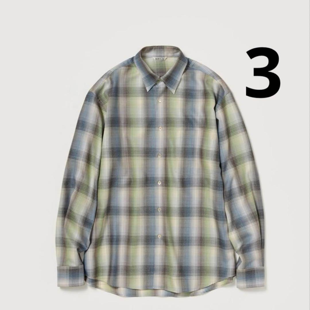 オーラリー　25aw チェックシャツ twelve BLOG | AURALEE -25AW New Delivery- | twelve blog