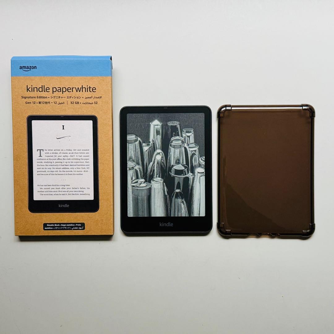 Kindle paperwhite 12世代 シグニチャーエディション Amazon.com: Amazon Kindle Paperwhite Signature Edition 32GB