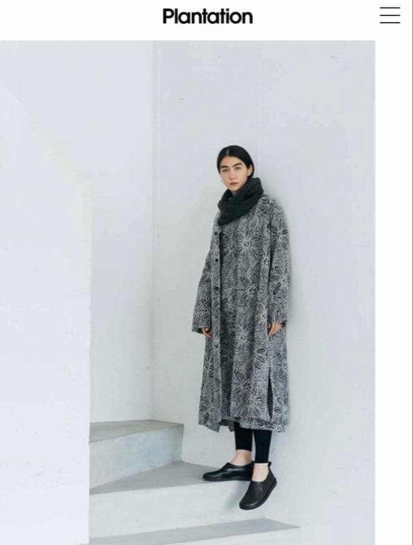 Plantation 花柄ロングワンピース、コート Plantation 花柄ロングワンピース、コート Plantation ショップ