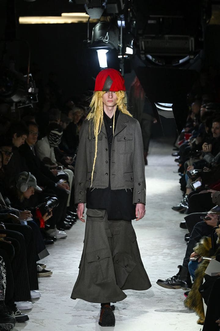 スカート comme des garcons homme plus 25awPP-A001 コムデギャルソンオムプリュス25aw カーゴスカートSサイズ PP-A001