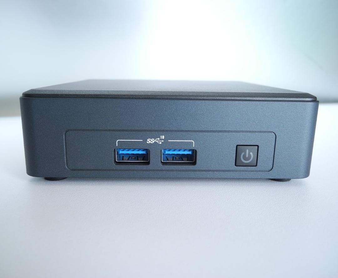 動作確認のみ　intel NUC11Pro i5-1135G7