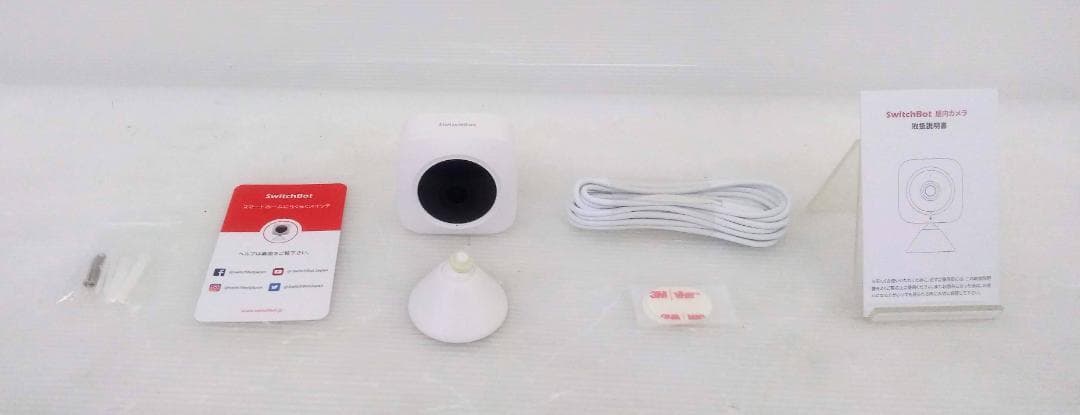 ●本体新品未使用品●SwitchBot 屋内カメラ●W1301200●防犯カメラ SwitchBot W1301200-GH SwitchBot 屋内用IPカメラ( 32GB microSDHC付属
