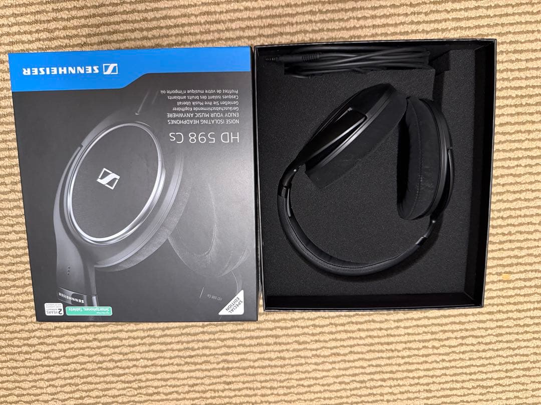Sennheiser HD 598 CS 有線ヘッドホン Amazon.co.jp: 【Amazon.co.jp限定】ゼンハイザー ヘッドホン 密閉型