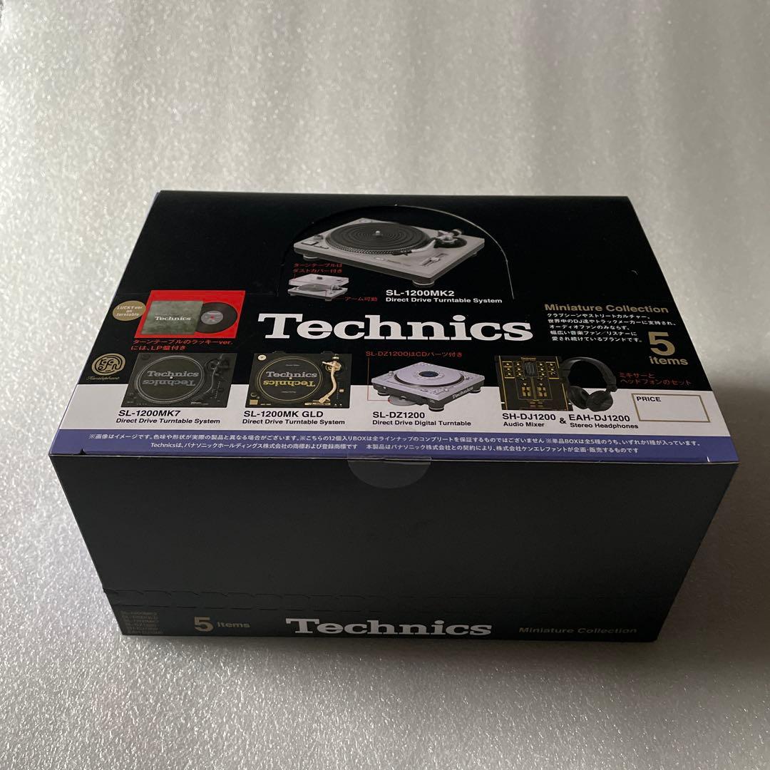 新品未開封 Technics ミニチュアコレクション 第一弾 Box Set TECHNICS - TECHNICSミニチュアコレクション (BOX版)【GOODS】