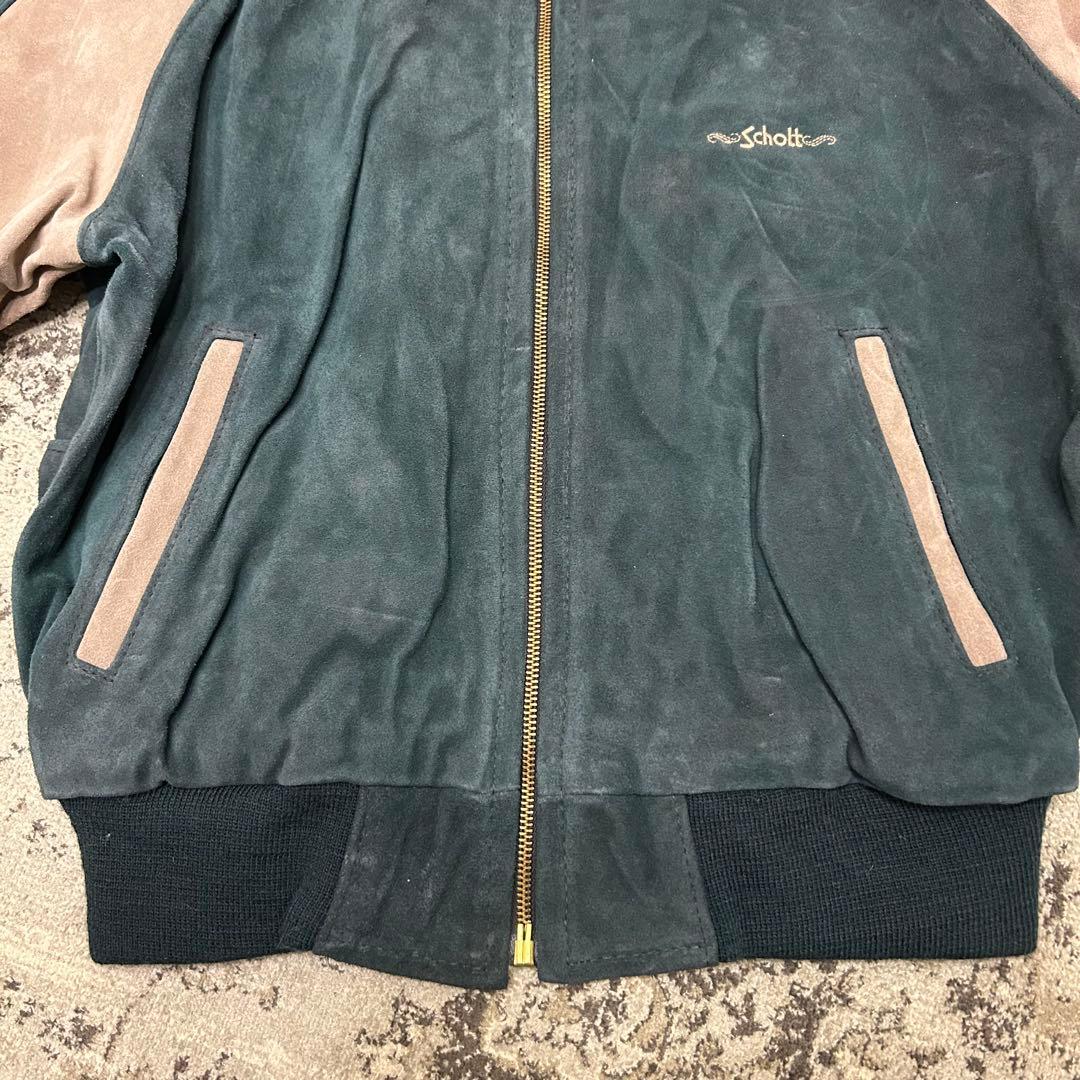 ロメ男様専用 SCHOTT 70s IDEAL ロゴ刺繍 スエード 40 米国製 - メルカリ