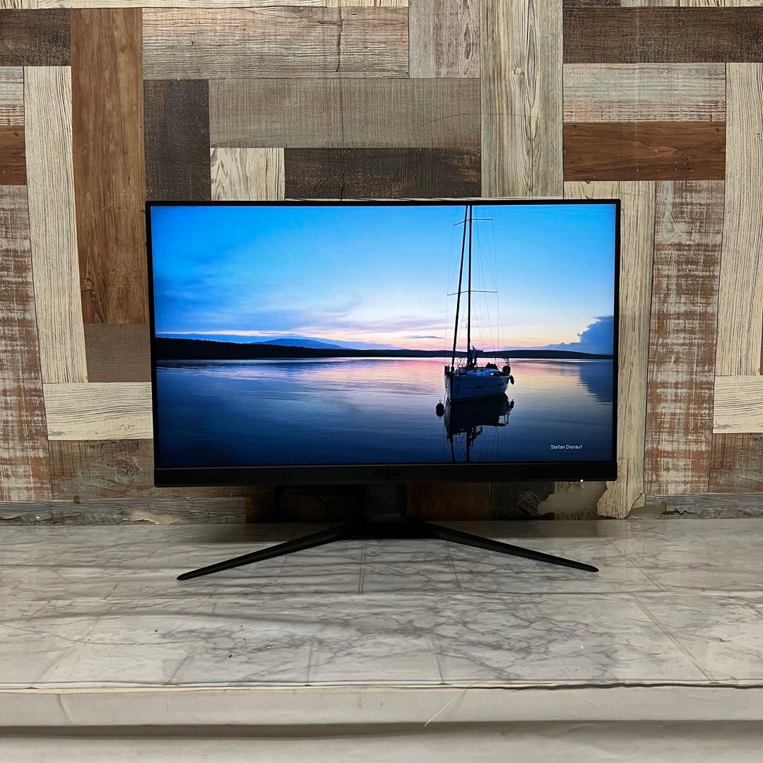 即日受渡❣️全国送料込3年前購入msi24型フルHDゲーミングモニター144Hz