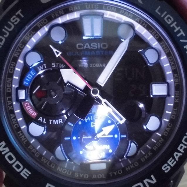 美品！カシオ ジーショック GN-1000B-1AJF 方位 温度計測 - メルカリ