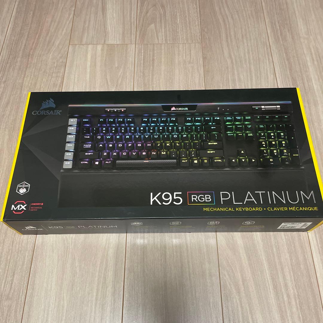 キーボード CORSAIR K95 RGB PLATINUM K95 RGB PLATINUM XT Mechanical Gaming Keyboard — CHERRY® MX SPEED