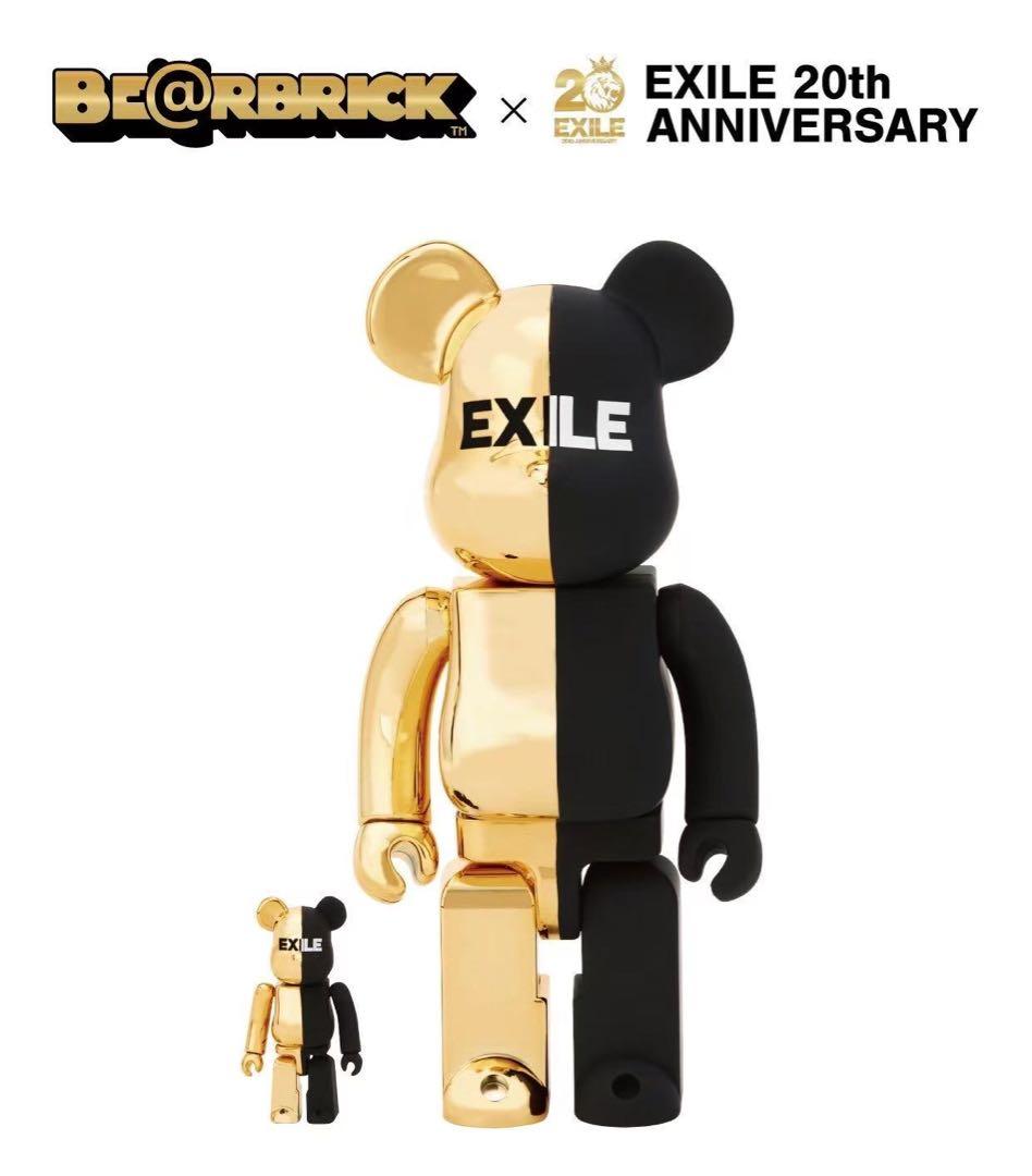 EXILE BE@RBRICK 20th 100% & 400% 新品 MEDICOM TOY - BE@RBRICK × EXILE 20th 100％ & 400％