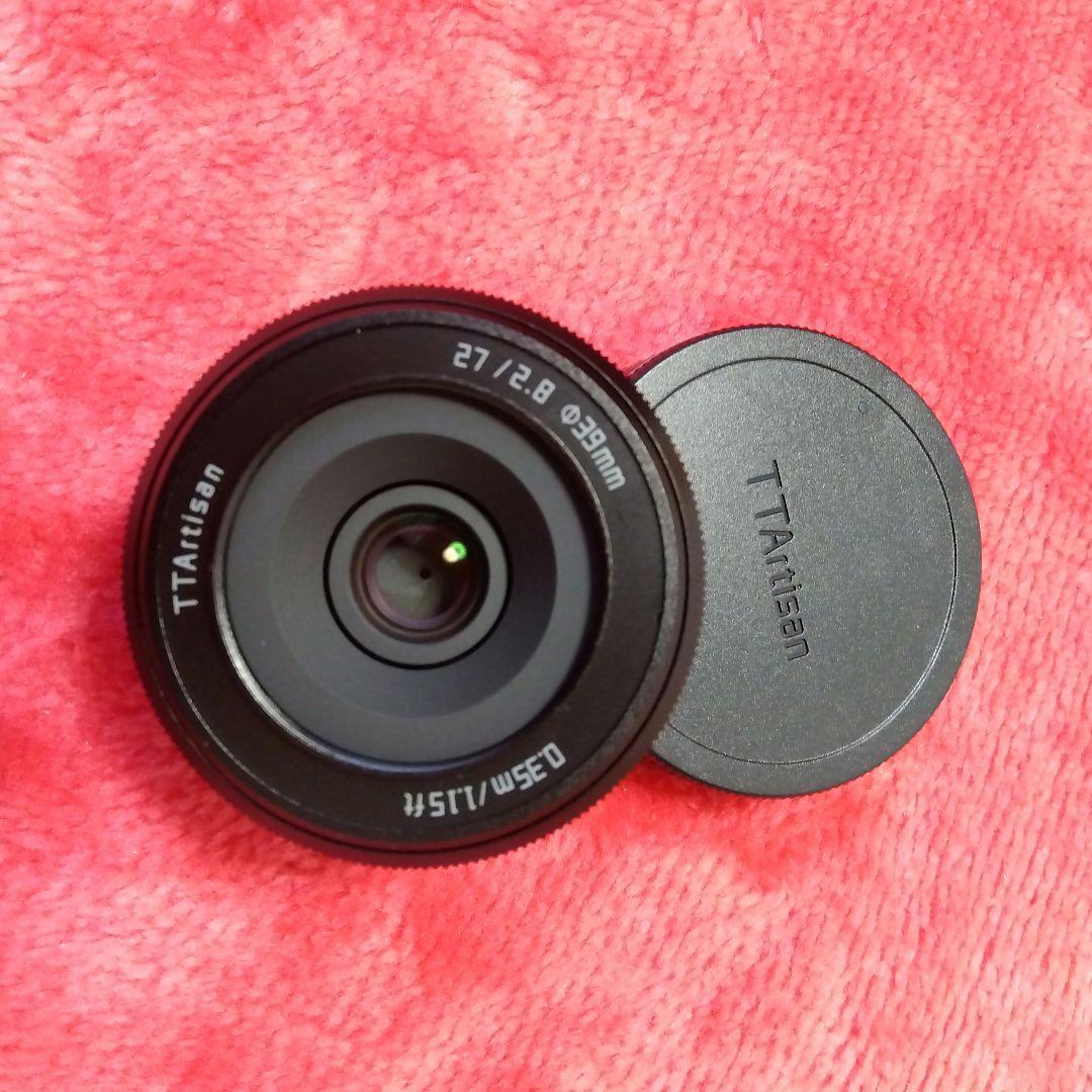 美品　TTArtisan 27mm F2.8　Nikon Zマウント　フィルタ付