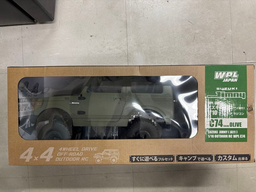 WPL C-74 1/10 4WD ジムニー オリーブ WPL JAPAN C74 スズキ ジムニー (JA11) – RAYWOOD