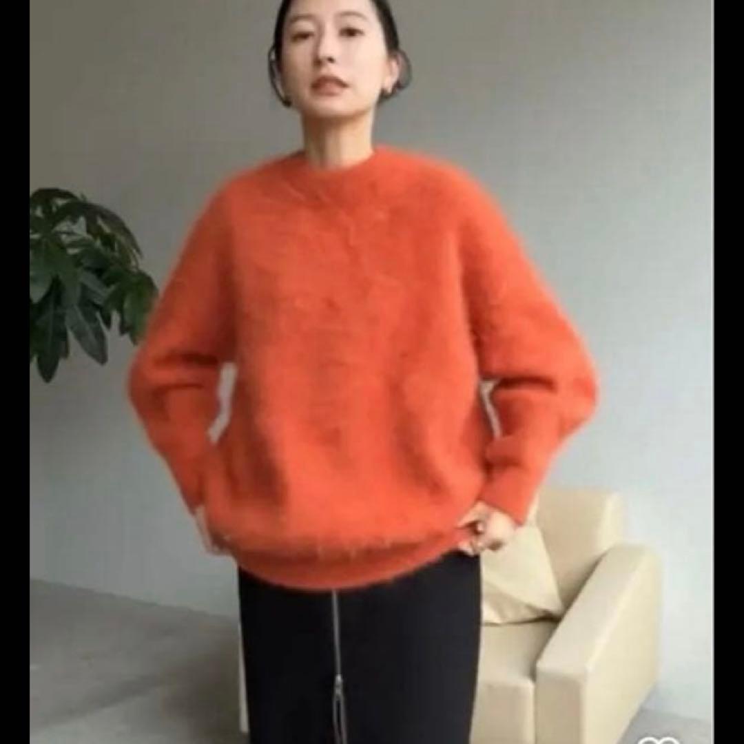 T*い様 CLANE BULKY SLEEVE ANGORA KNIT TOPS CLANE（クラネ）の「BULKY SLEEVE ANGORA KNIT TOPS（ニット/セーター