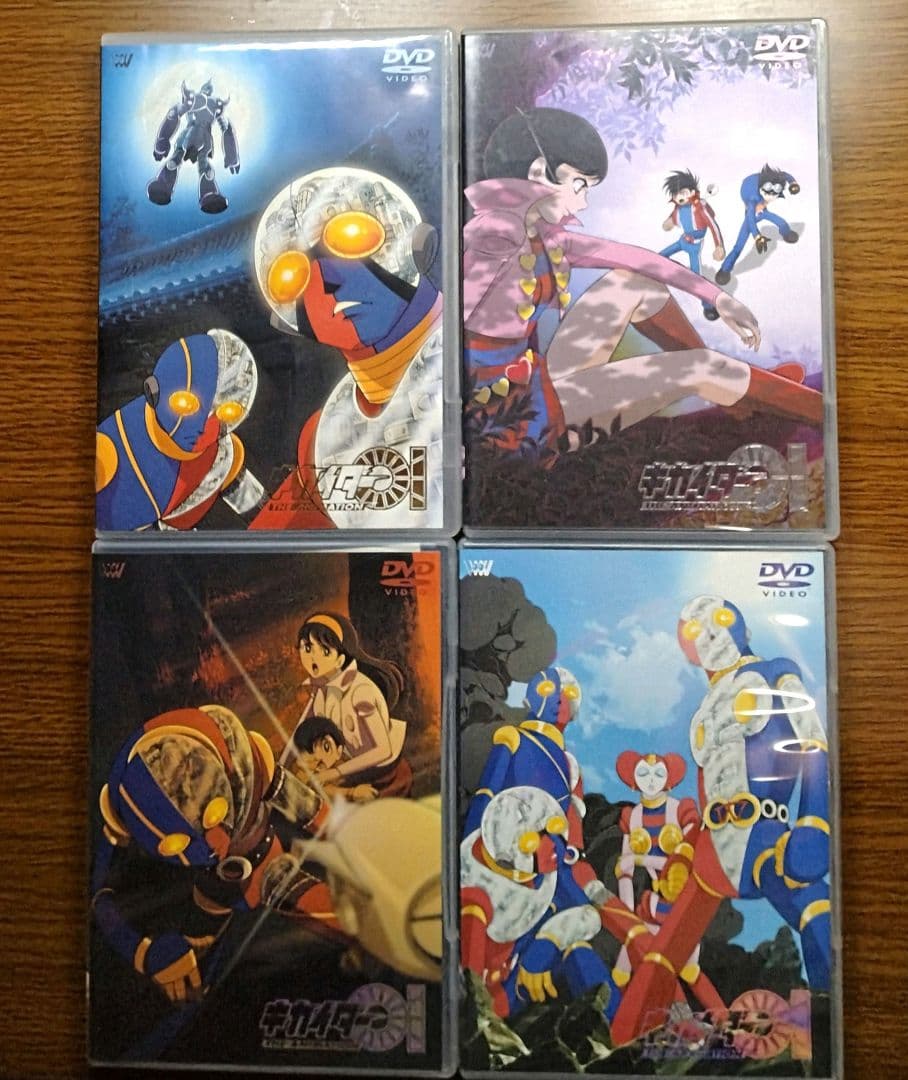 キカイダー01 the animation DVD　全4巻 Amazon.co.jp: キカイダー01 THE ANIMATION 全4巻セット [マーケット