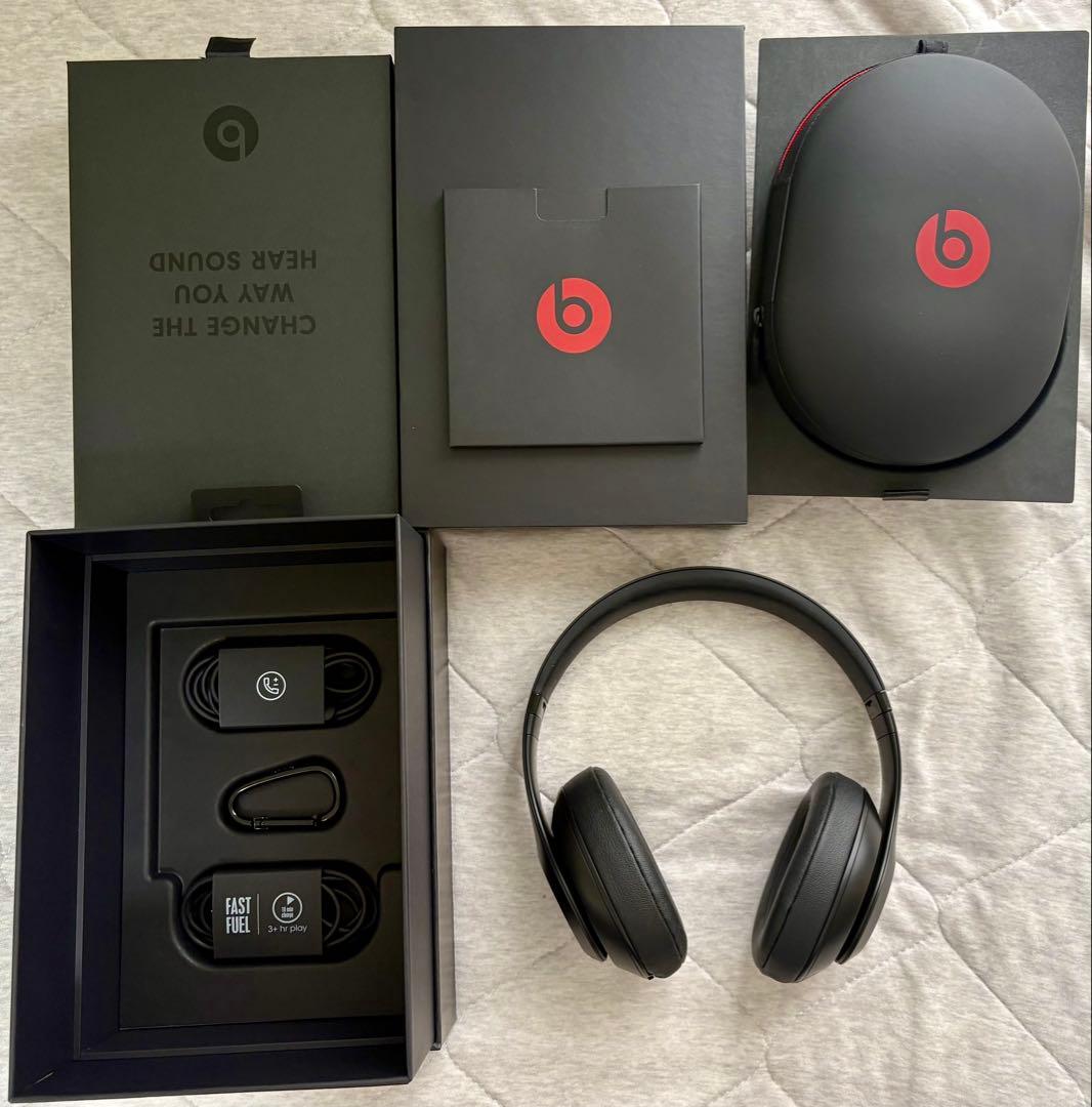 Beats Studio3 Wireless ヘッドフォン ブラック Beats Studio3 Wireless Noise Cancelling Over-Ear Headphones