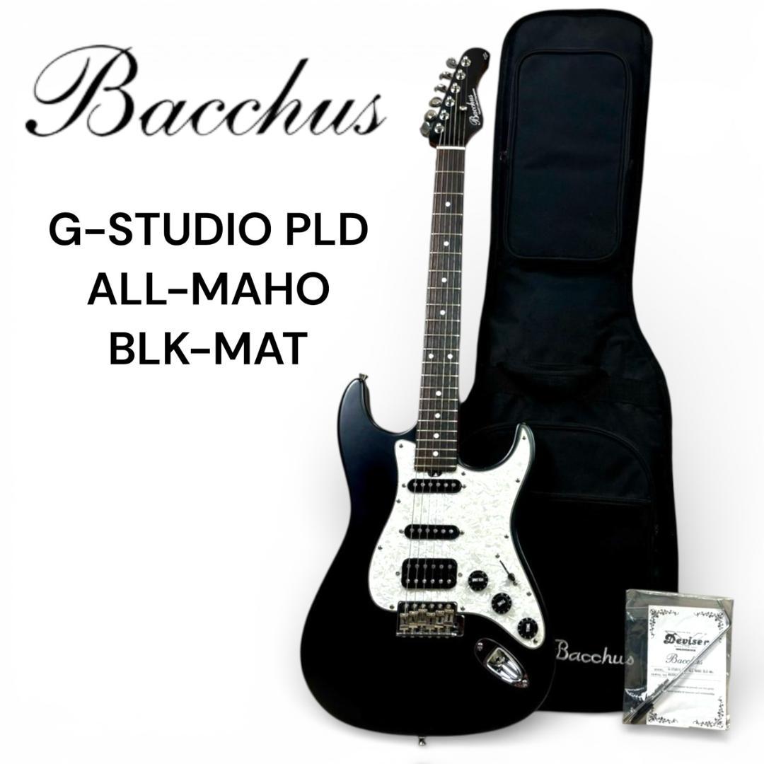 Bacchus バッカス G-STUDIO ALL MAHO エレキーギター Bacchus GS-4DX RSM/M エレキギター 初心者14点セット【VOXアンプ付き