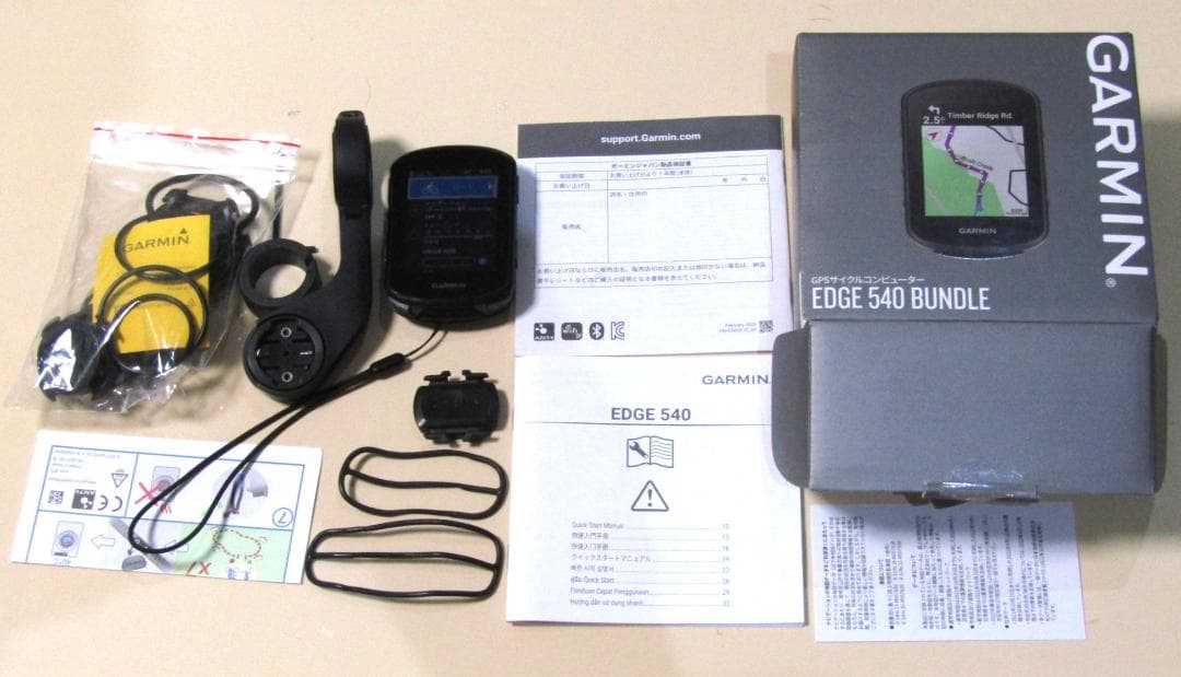 中古 ガーミン エッジ 540 国内正規品 スピードとケイデンスセンサー2種付き Edge 540 | スポーツ＆アウトドア | Garmin 日本