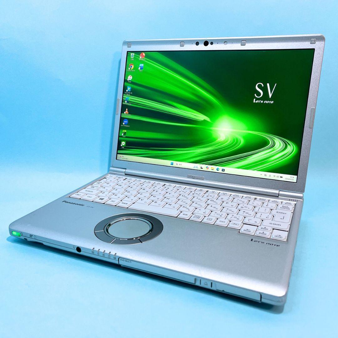 Let’s note CF-SV8KD4VS i5 8G SSD256 DVD Let's note レッツノート CF-SV8 i5-8365U/メモリ8GB/SSD:256GB/12.1