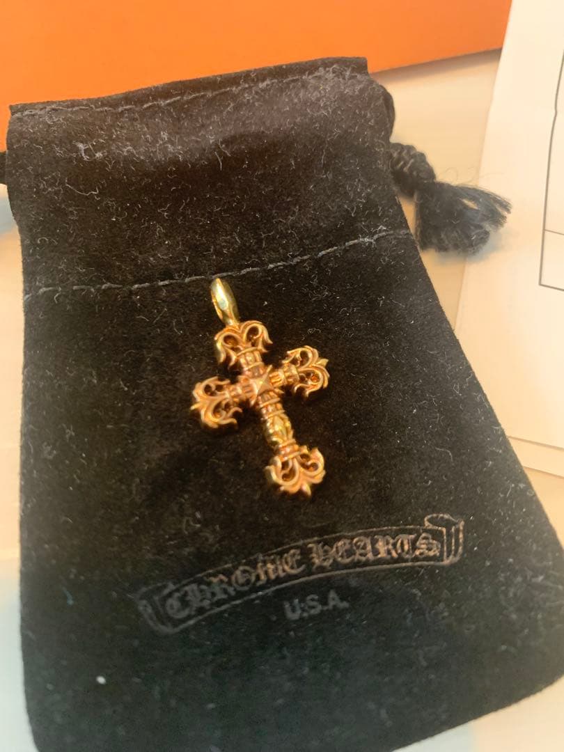 Chrome Hearts フィリグリークロスタイニー22k〜15日特別値下げ❗️ Chrome Hearts フィリグリークロスタイニー22k〜15日特別値下げ