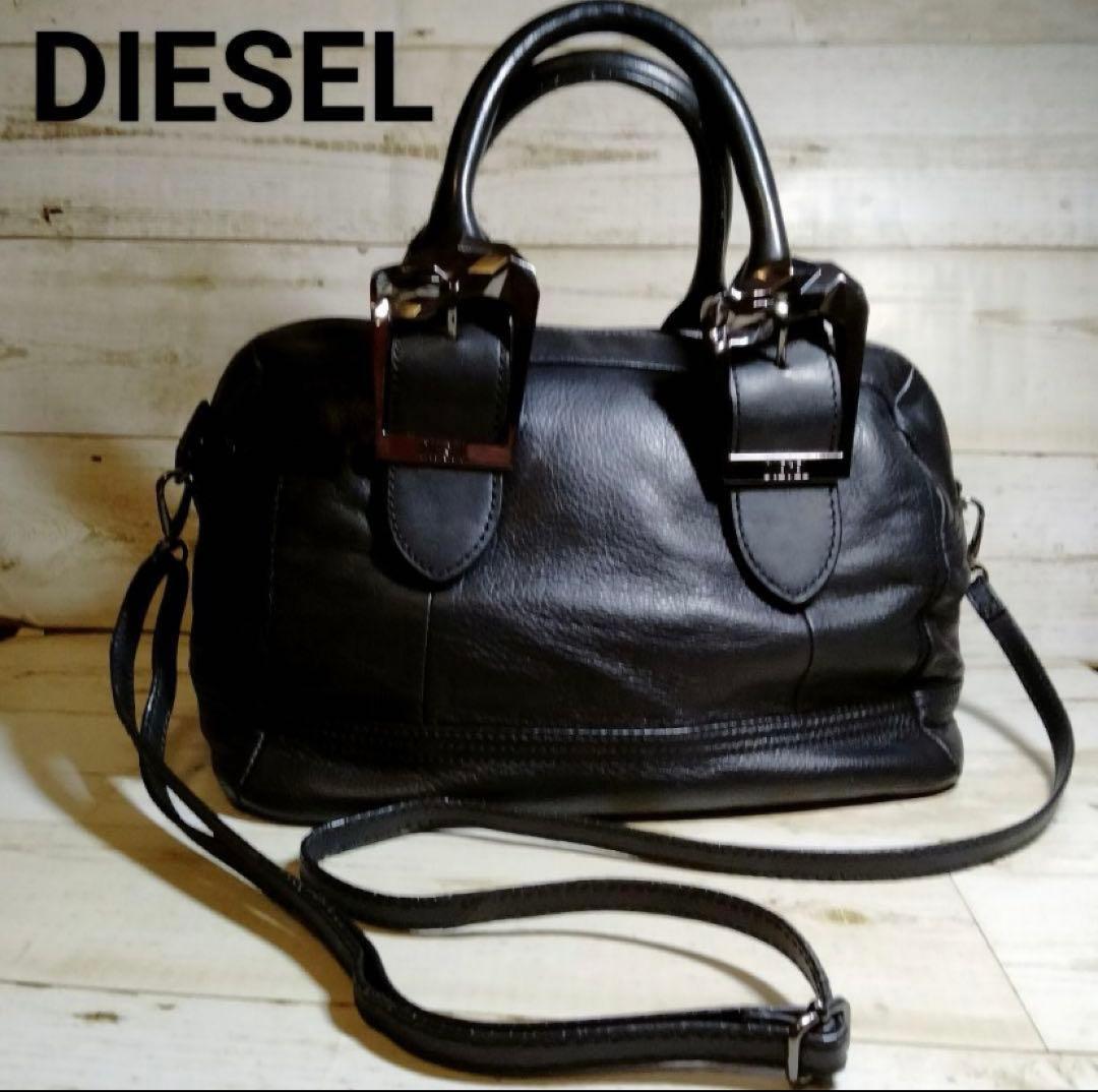 DISEL.ディーゼル　2way小型ボストンバック　本革 楽天市場】DIESEL ディーゼル2WAYボストンバッグダッフルバッグ